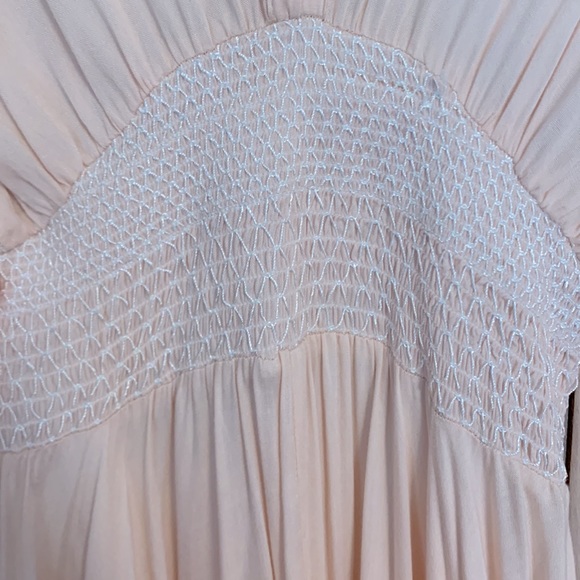 Blush Valiante Boho Dress with Lace details - Picture 3 of 5